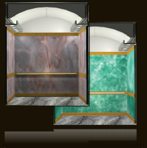 custom elevator interior